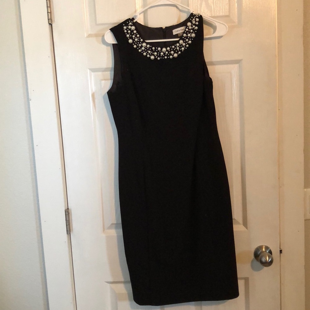 black dress